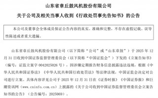 财务造假！002598将被ST