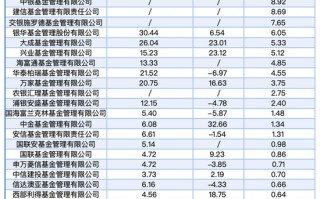 2025公募业绩分化：易方达领跑，华泰柏瑞等营收净利双降