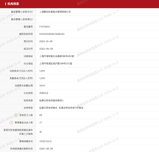 百亿私募巡礼 | 从低频黑马到创始人风波，“量化新贵”磐松资产三年跻身百亿梯队-第2张图片-51吃大瓜