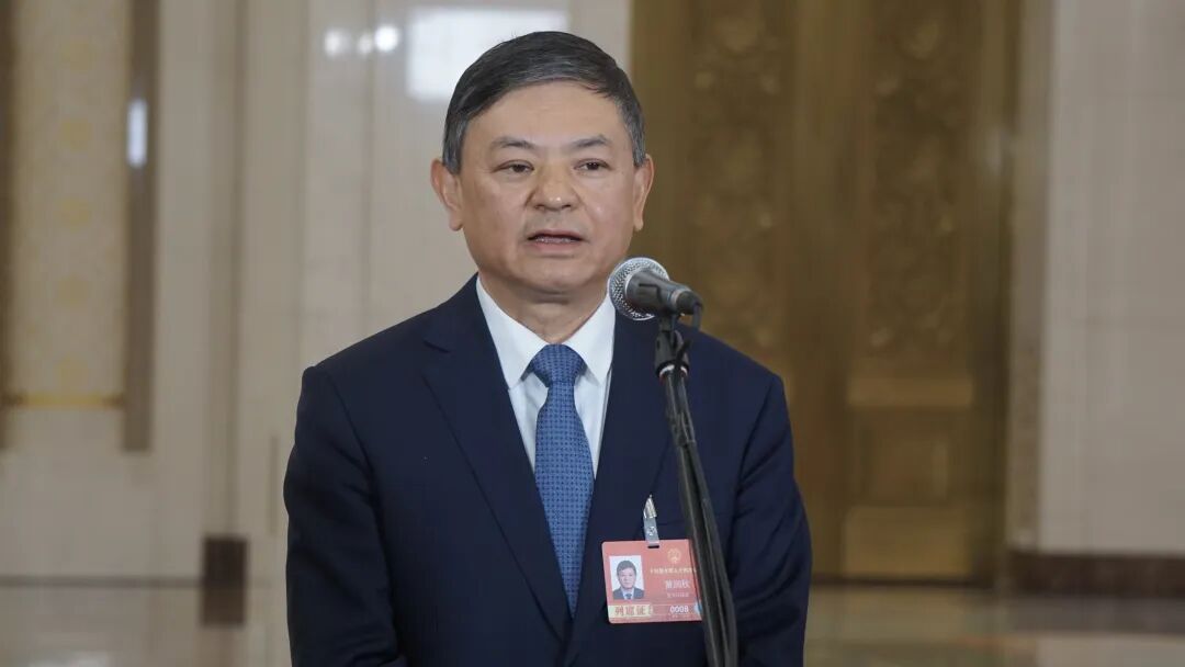 黄润秋部长现场展示了一块芯片-第1张图片-51吃大瓜