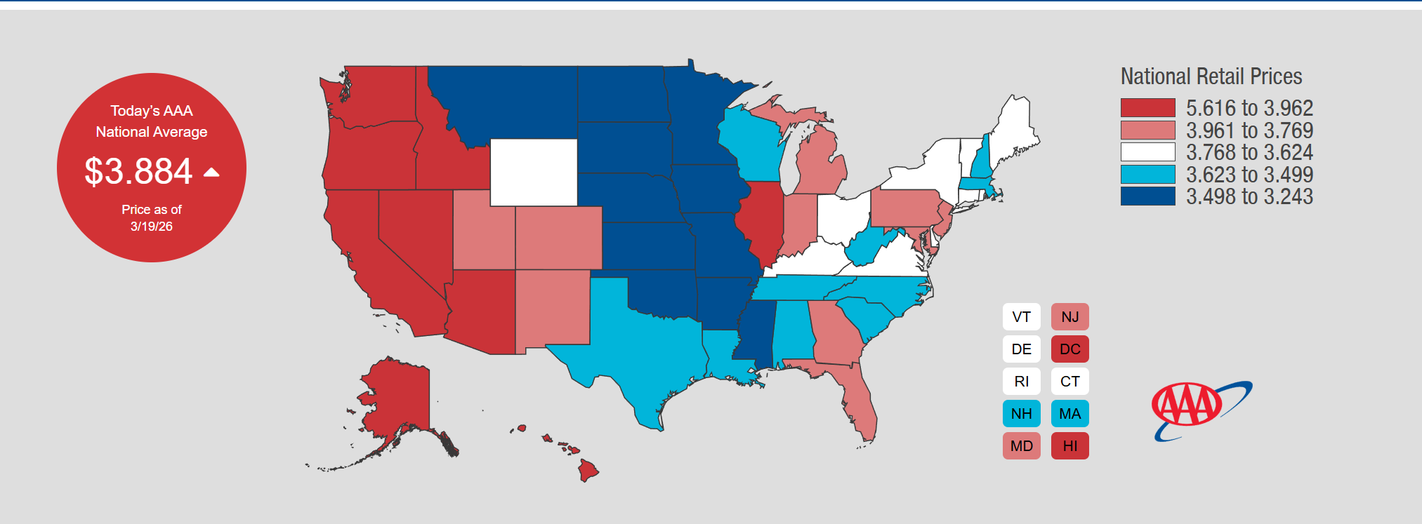 美国汽油即将突破每加仑4美元！分析师警告：即便停战油价也回不去了…-第3张图片-51吃大瓜