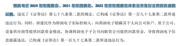 两份罚单,两人辞职:ST得润、ST百灵双双收行政处罚决定书-第3张图片-51吃大瓜 两份罚单,两人辞职:ST得润、ST百灵双双收行政处罚决定书-第3张图片-51吃大瓜