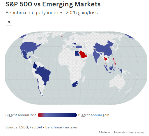 特朗普“解放日”一周年：全球投资者重新审视“美国例外论”-第2张图片-51吃大瓜