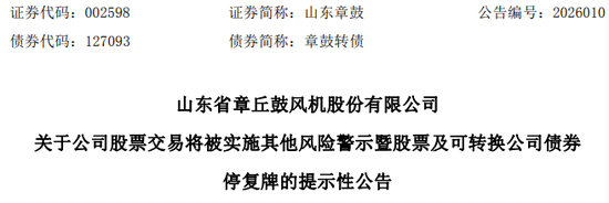 虚减利润被罚！002598，将被ST！-第1张图片-51吃大瓜